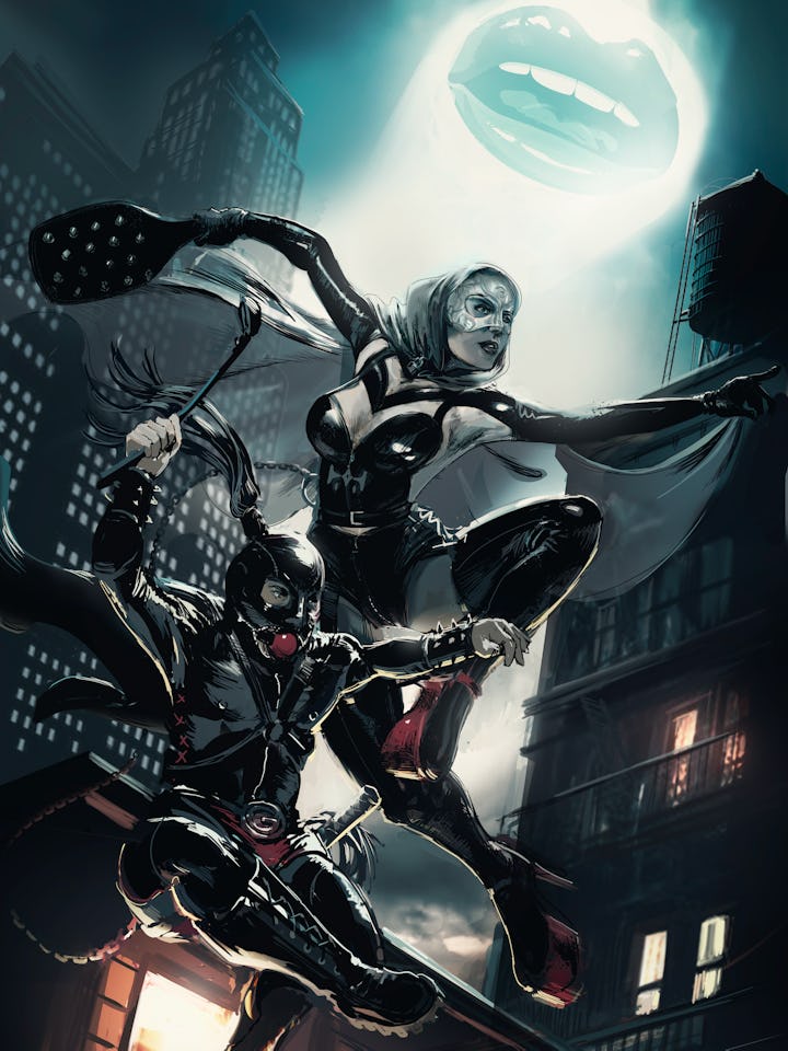 superhero kink artwork