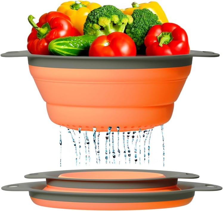 Comfify Collapsible Silicone Colander (Set Of 2)