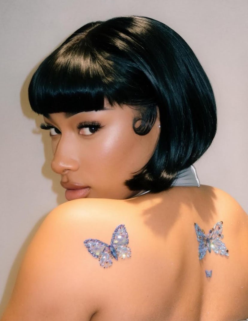 Bobs with bangs are trending for winter 2024.