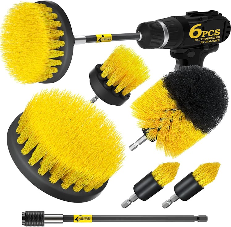 Holikme Drill Brush Power Scrubbers (6 Pieces)