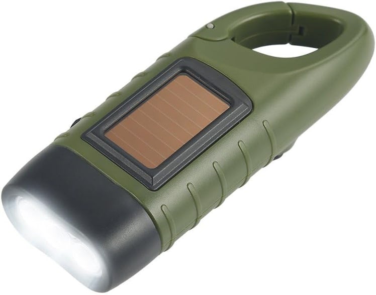 Simpeak Hand Cranking Solar Powered Flashlight