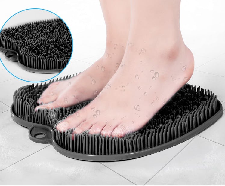 BESKAR Larger Shower Foot Scrubber Mat