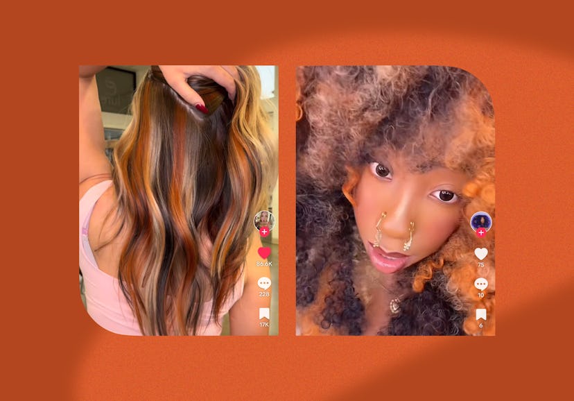 "Calico hair" is the cat-inspired hair color you didn't know existed (but has the girlies completely...