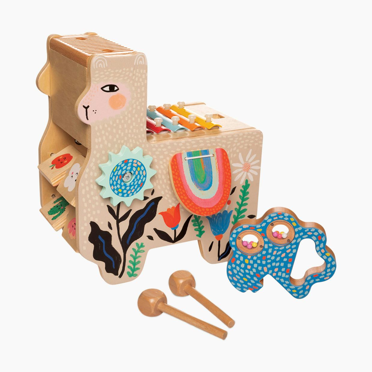  Manhattan Toy Musical Lili Llama Wooden Toy
