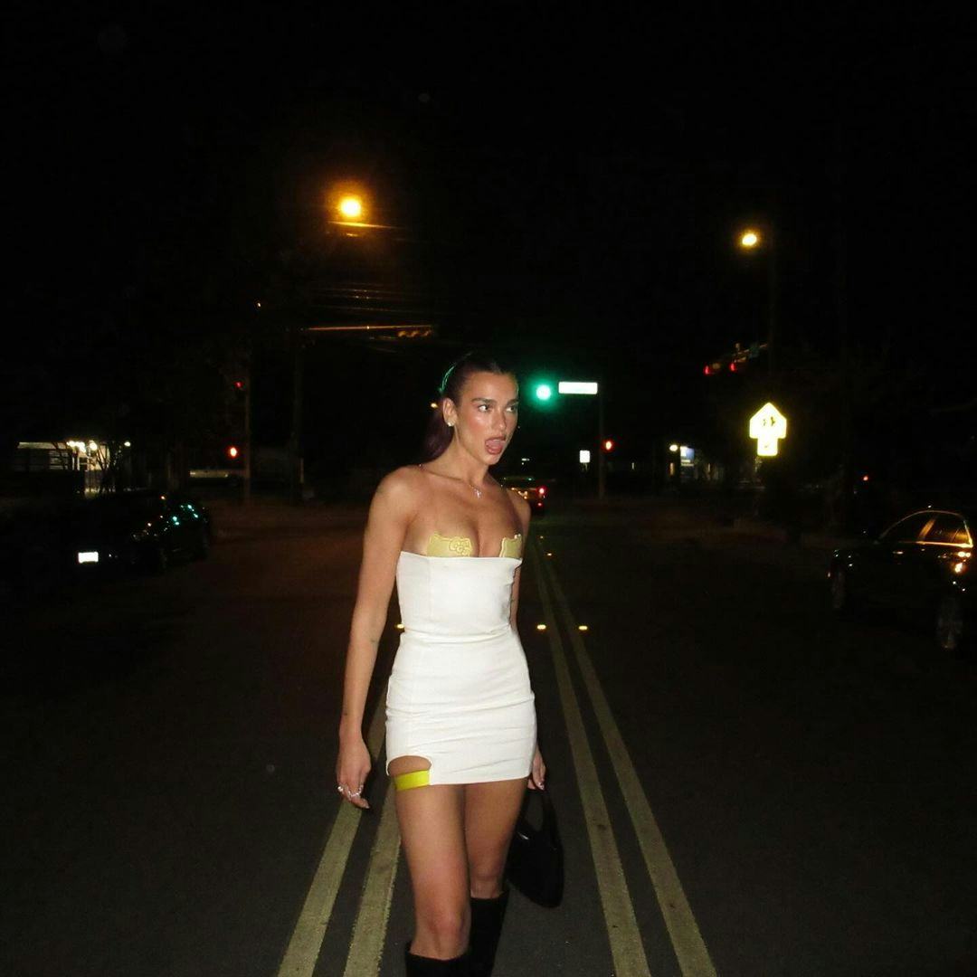 Dua Lipa in a photo shared to Instagram.