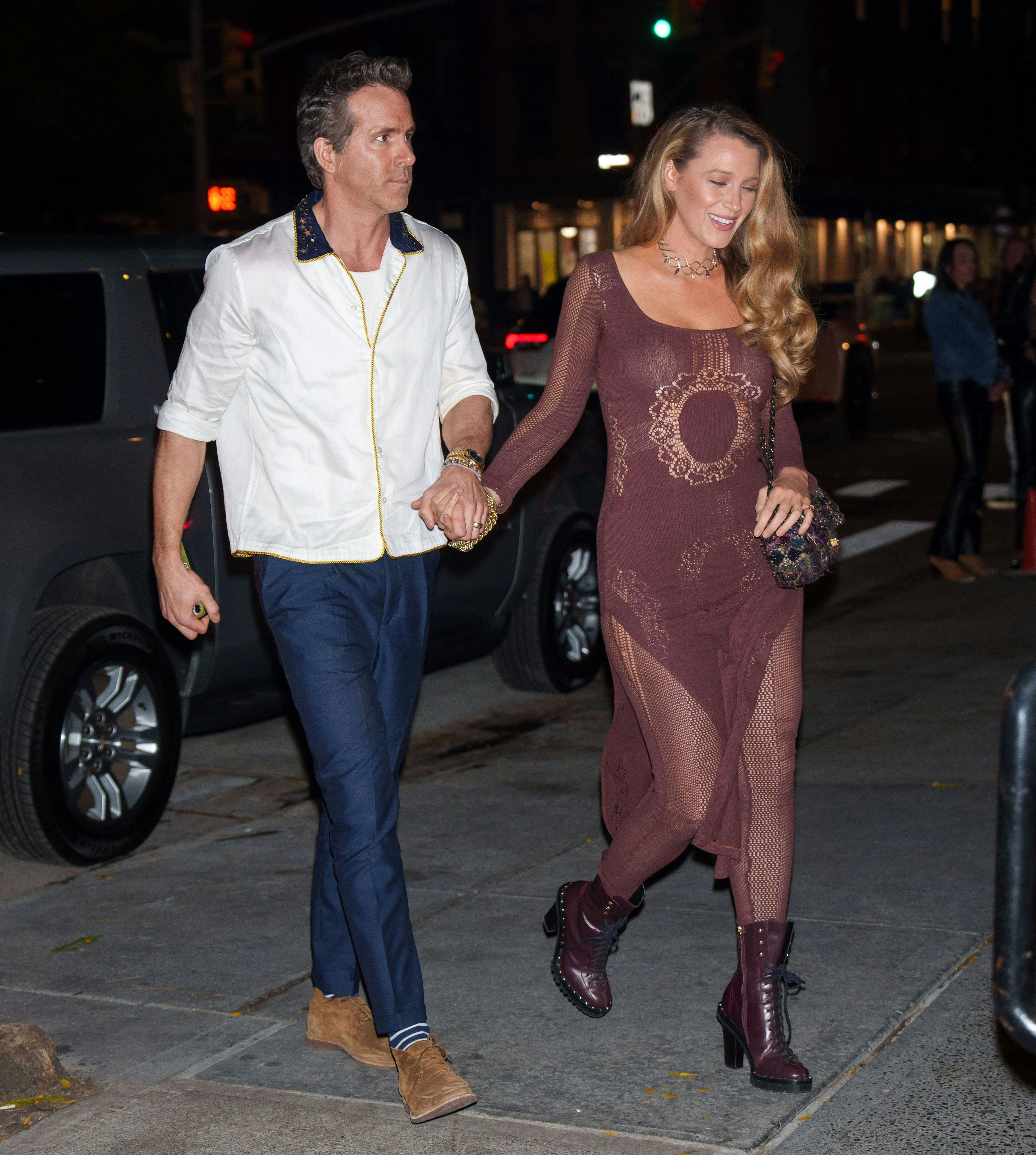 Blake Lively channeled &lsquo;Gossip Girl&rsquo;s Blair Waldorf during a date night with Ryan Reynolds.