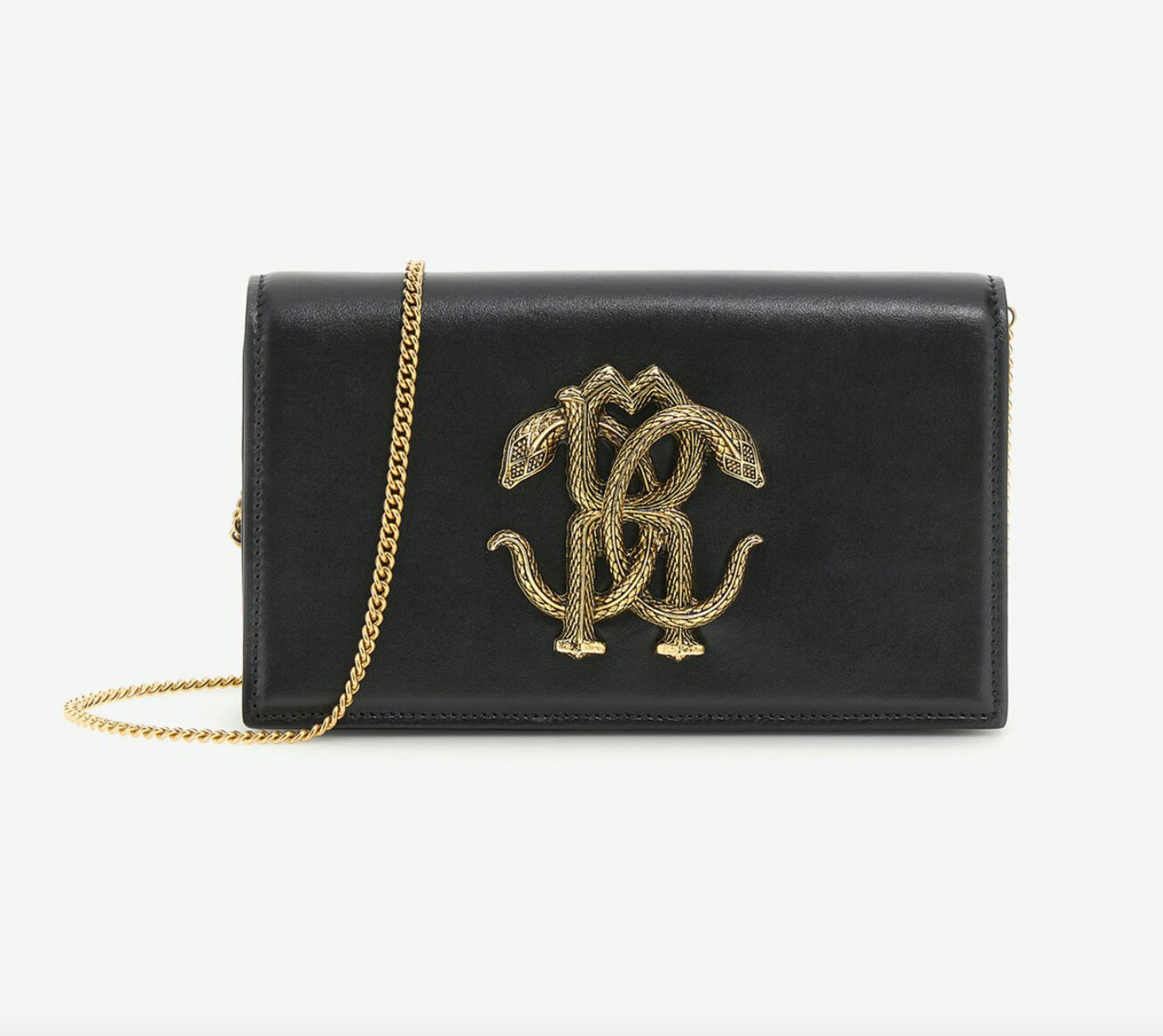 Mirror Snake Shoulder Bag