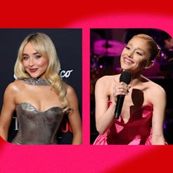 Sabrina Carpenter reacted to Ariana Grande's 'SNL' skit.