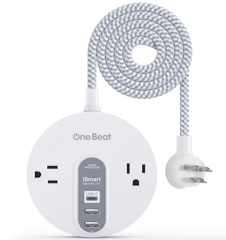 One Beat Power Strip With USB Ports