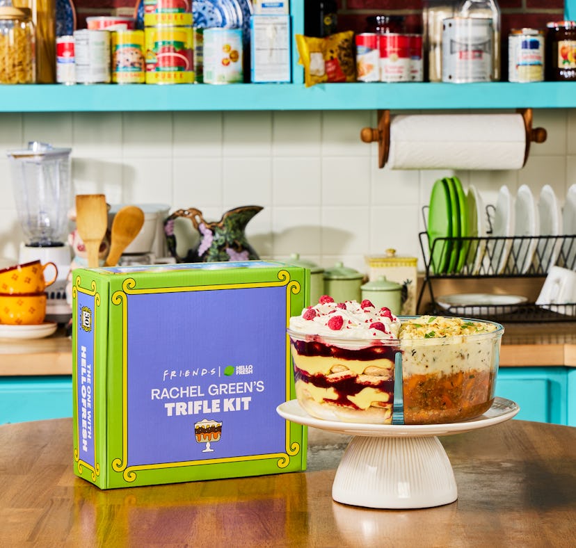 HelloFresh has a Rachel Green's Trifle Kit from 'Friends' for Thanksgiving and Friendsgiving.