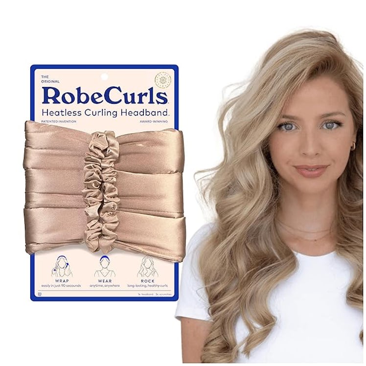 RobeCurls Heatless Hair Curler Set