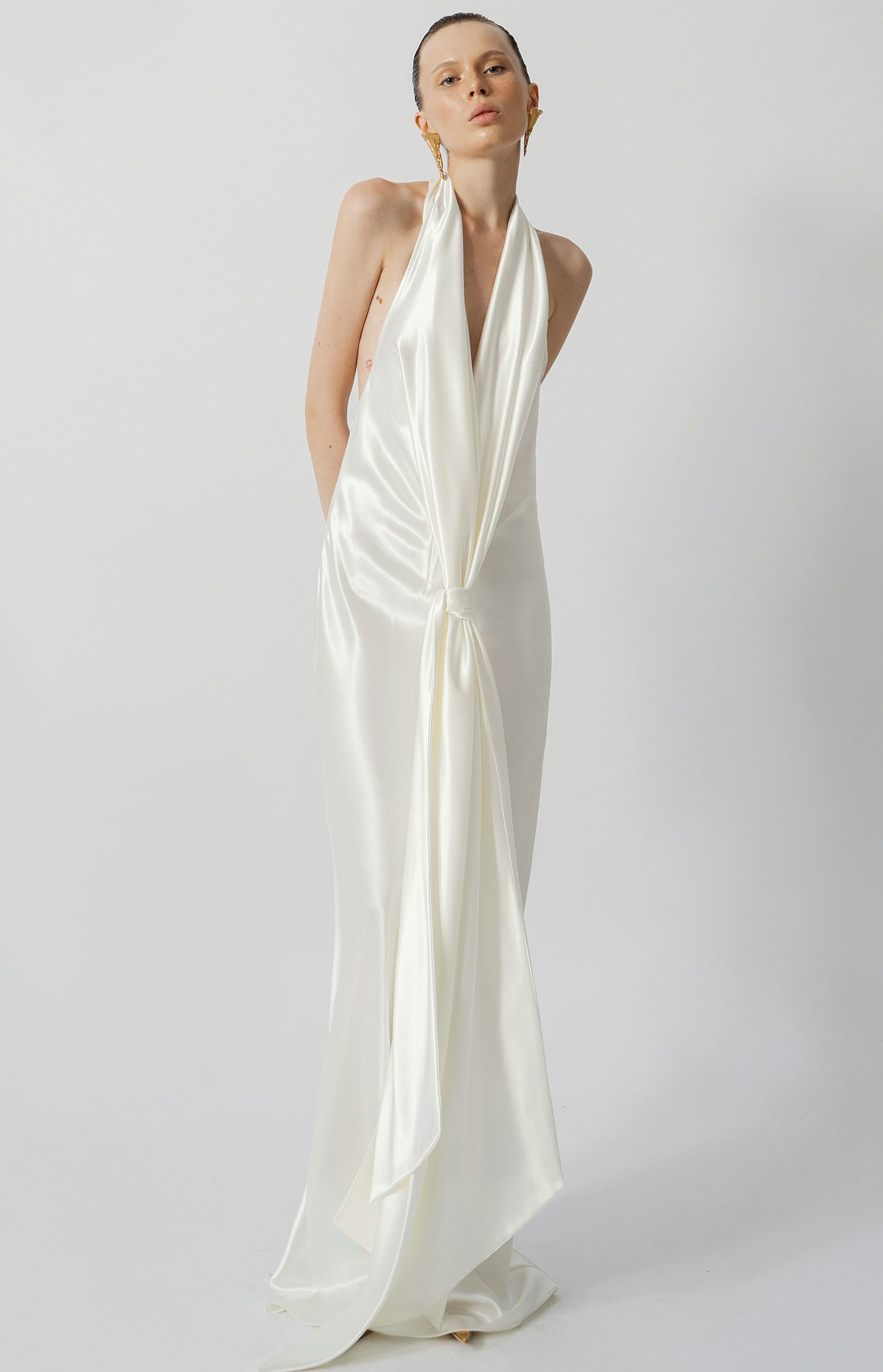Long Curtain Dress
