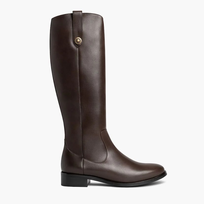 Crown Zip-Up Riding Boots