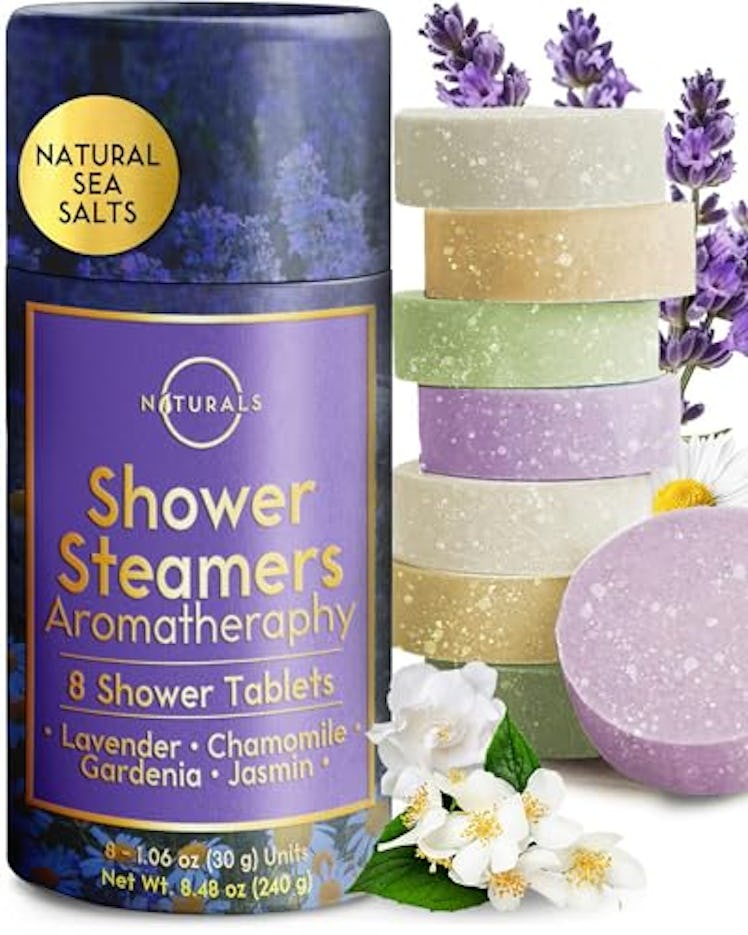 O NATURALS Shower Steamers (8-Pack)