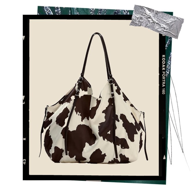 Satin Effect Tote Bag