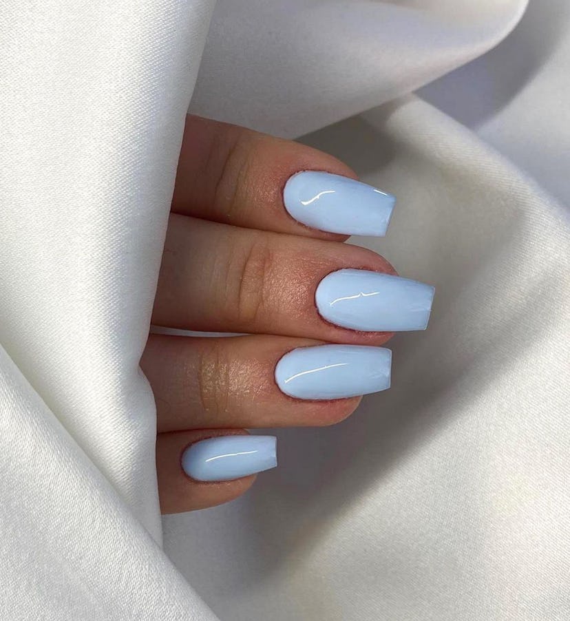 Blue 2025 Nail Art Trend Takes Center Stage