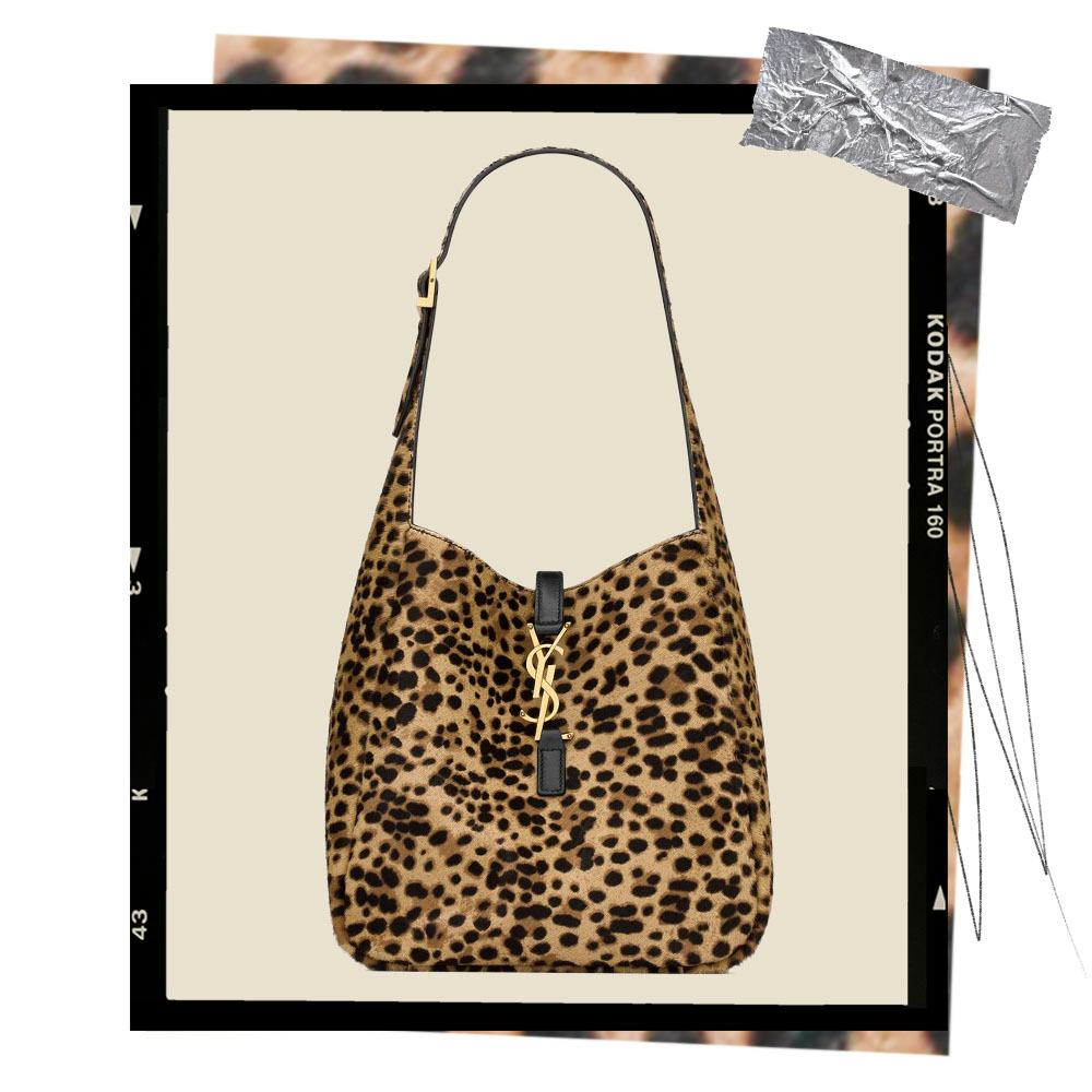 Le 5 a 7 Supple Small in Pony Hair Leather