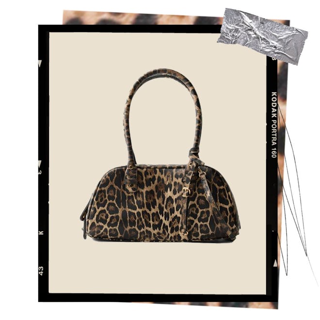 Animal Print Bowling Bag