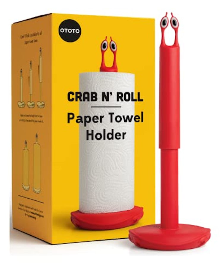  OTOTO Crab N' Roll Paper Towel Holder 