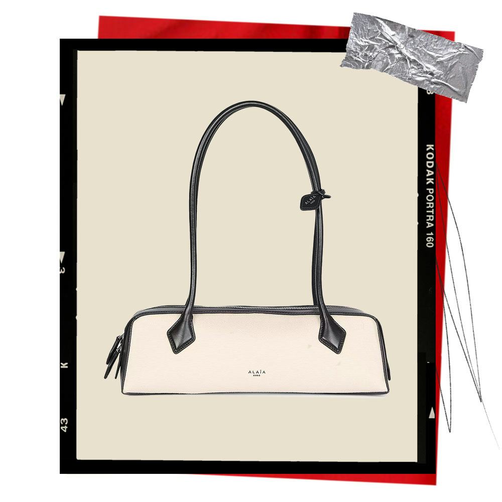 Le Teckel Medium Canvas Bag