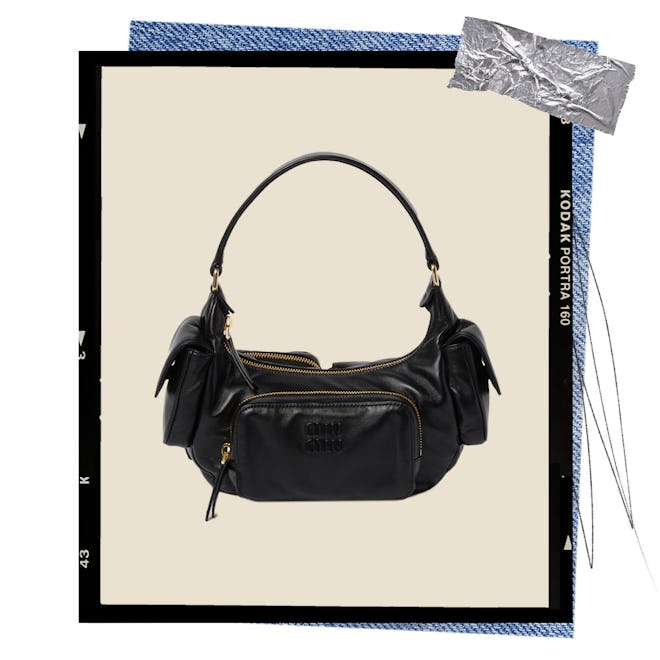 Nappa Leather Pocket Bag