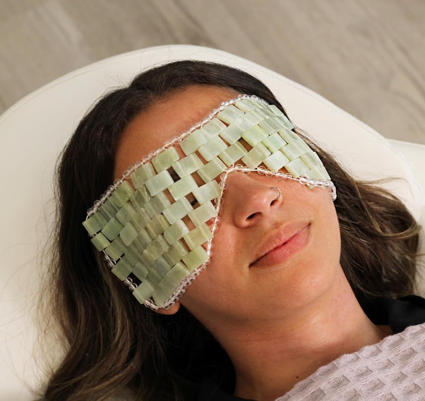 Alana Mitchell Jade Eye Mask 