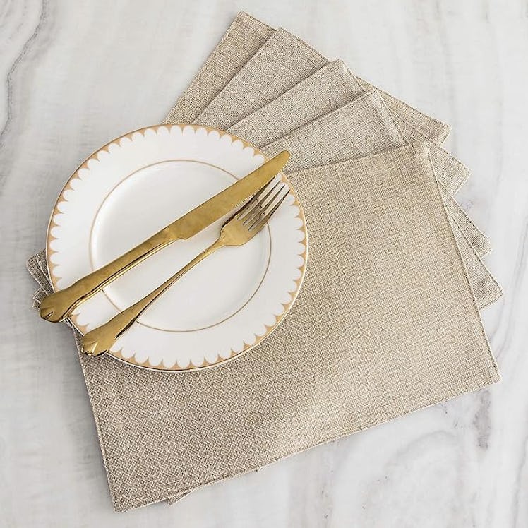 Home Brilliant Heat Resistant Placemats (Set of 4)