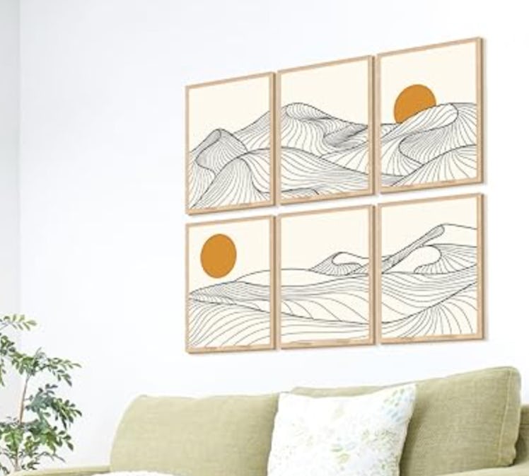 97 Decor Minimalist Wall Art (Set of 6)