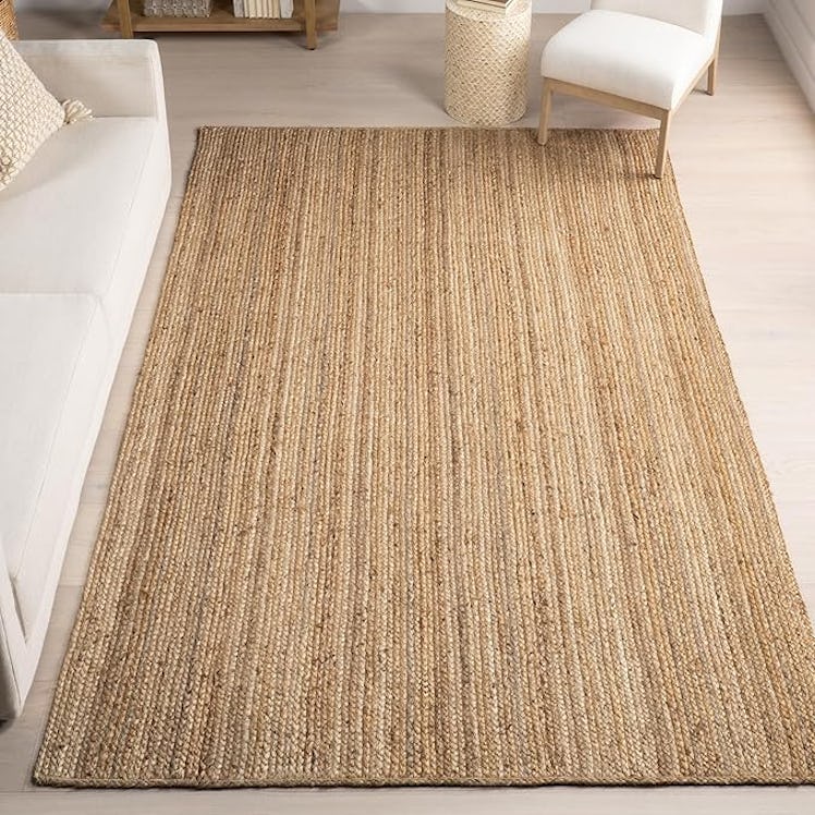 nuLOOM Jute Hand Woven Area Rug