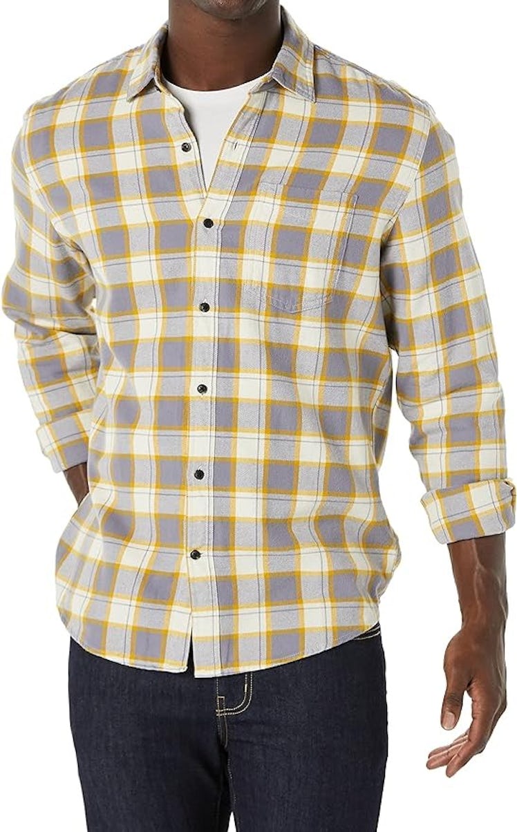 Amazon Essentials Long-Sleeve Flannel Shirt