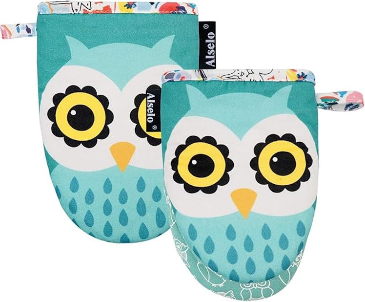 Alselo Mini Oven Owl Mitt