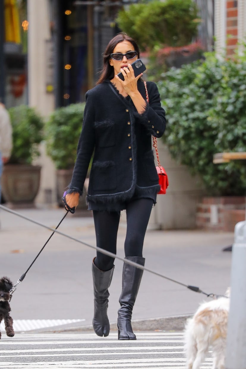 Irina Shayk in New York City, October 17, 2024.