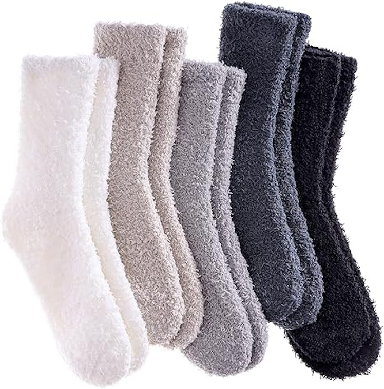 LANLEO Fuzzy Socks (5 Pairs)