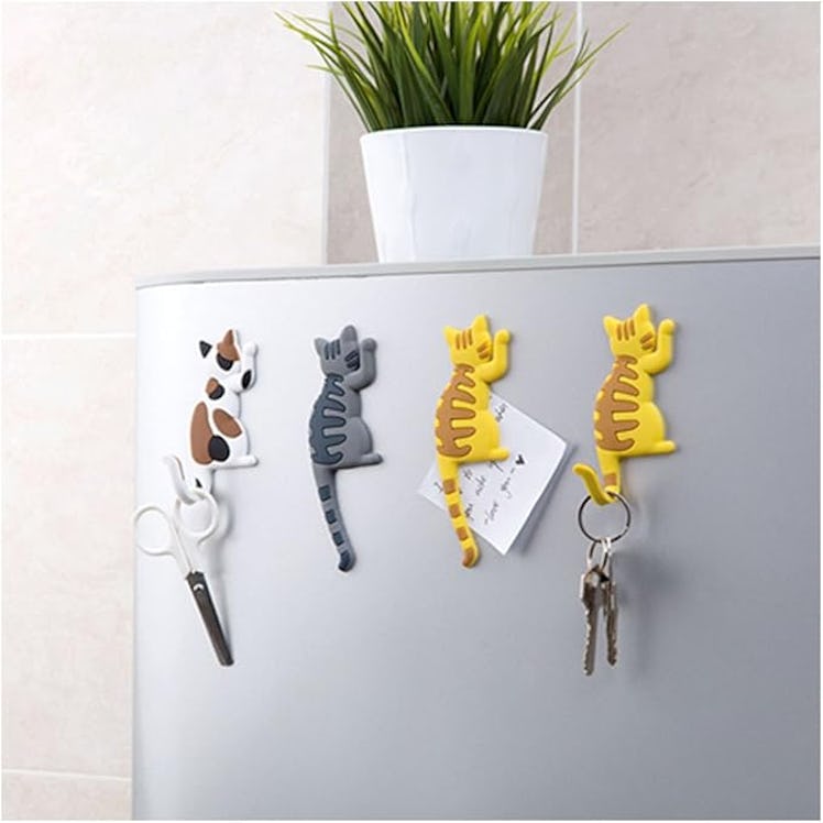 Comidox Cat Refrigerator Magnets (4-Pack)