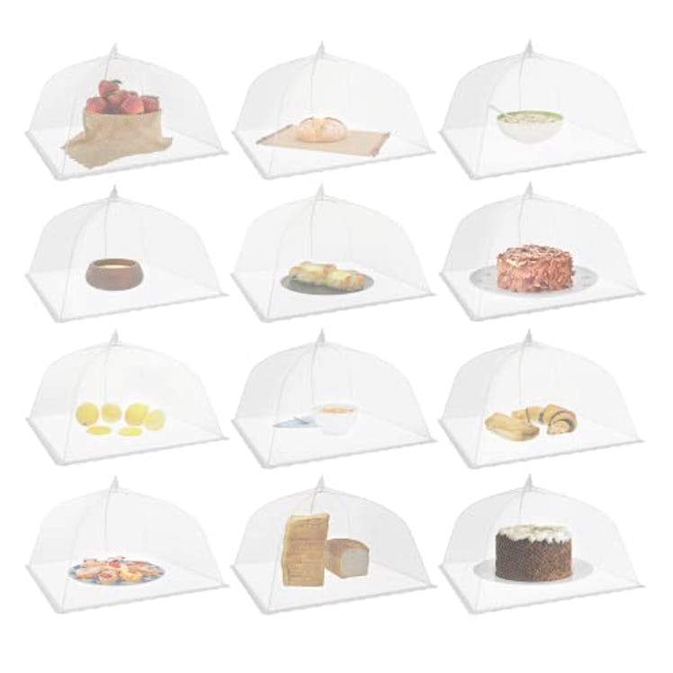 Simply Genius Pop-Up Mesh Food Covers (12-Pack)