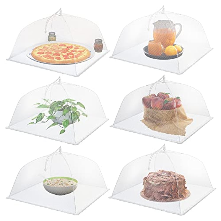 Simply Genius Pop-Up Mesh Food Covers (6-Pack)