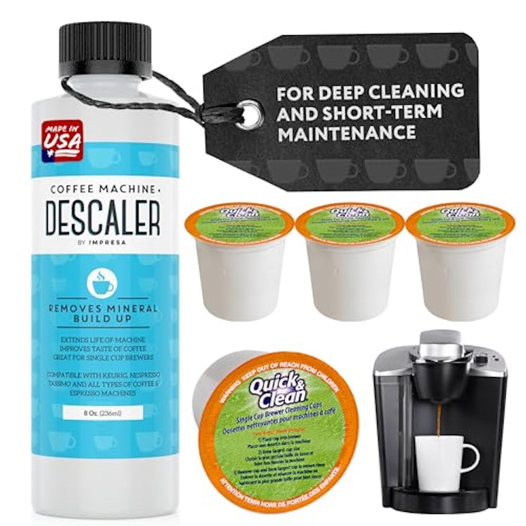 IMPRESA Single-Serve Coffee Machine Cleaner Kit