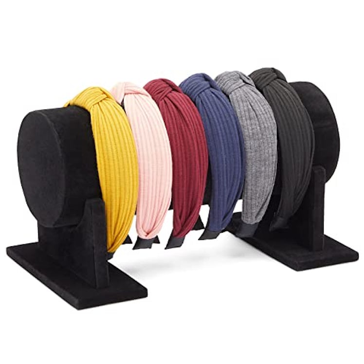 Juvale Headband Velvet Jewelry Organizer