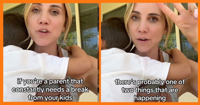 This mom explains what she did to change feeling like she constantly needed a break from her kids.