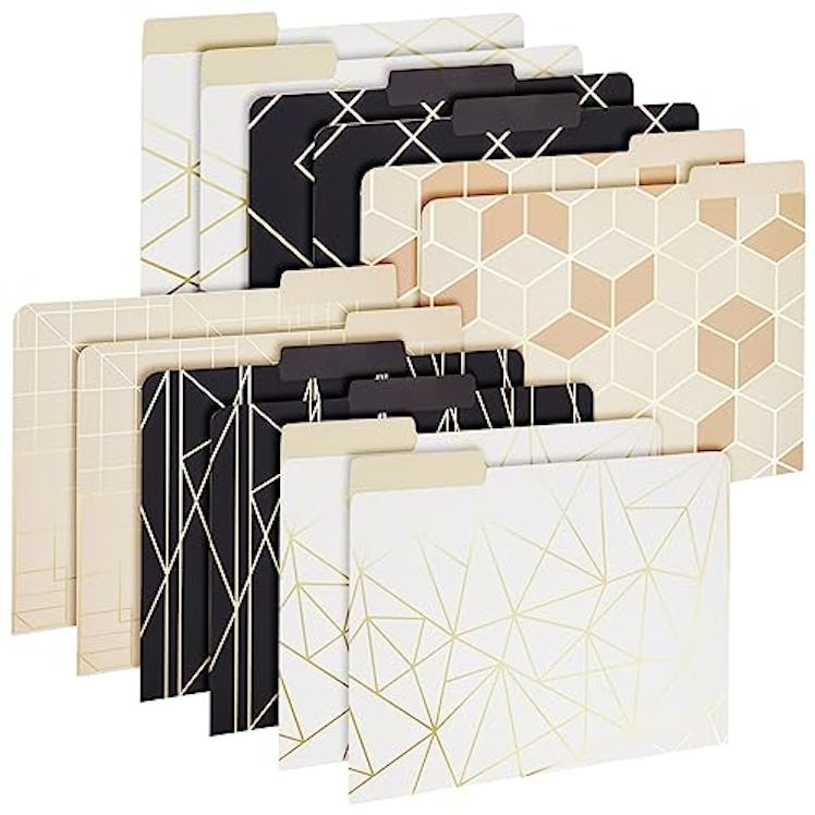 Paper Junkie Decorative File Folders (12-Pack)