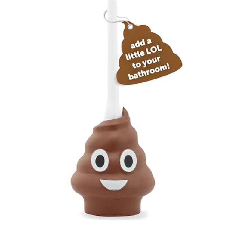 Maplefield Poop-Shaped Toilet Plunger