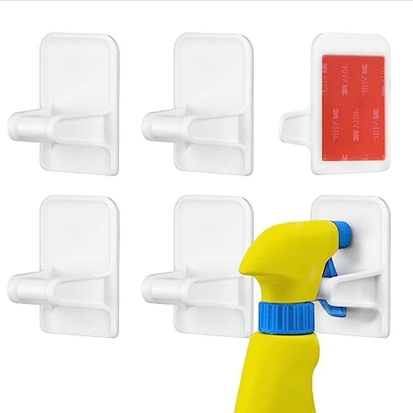 IMPRESA Wall Mount Spray Bottle Holder (6-Pack)