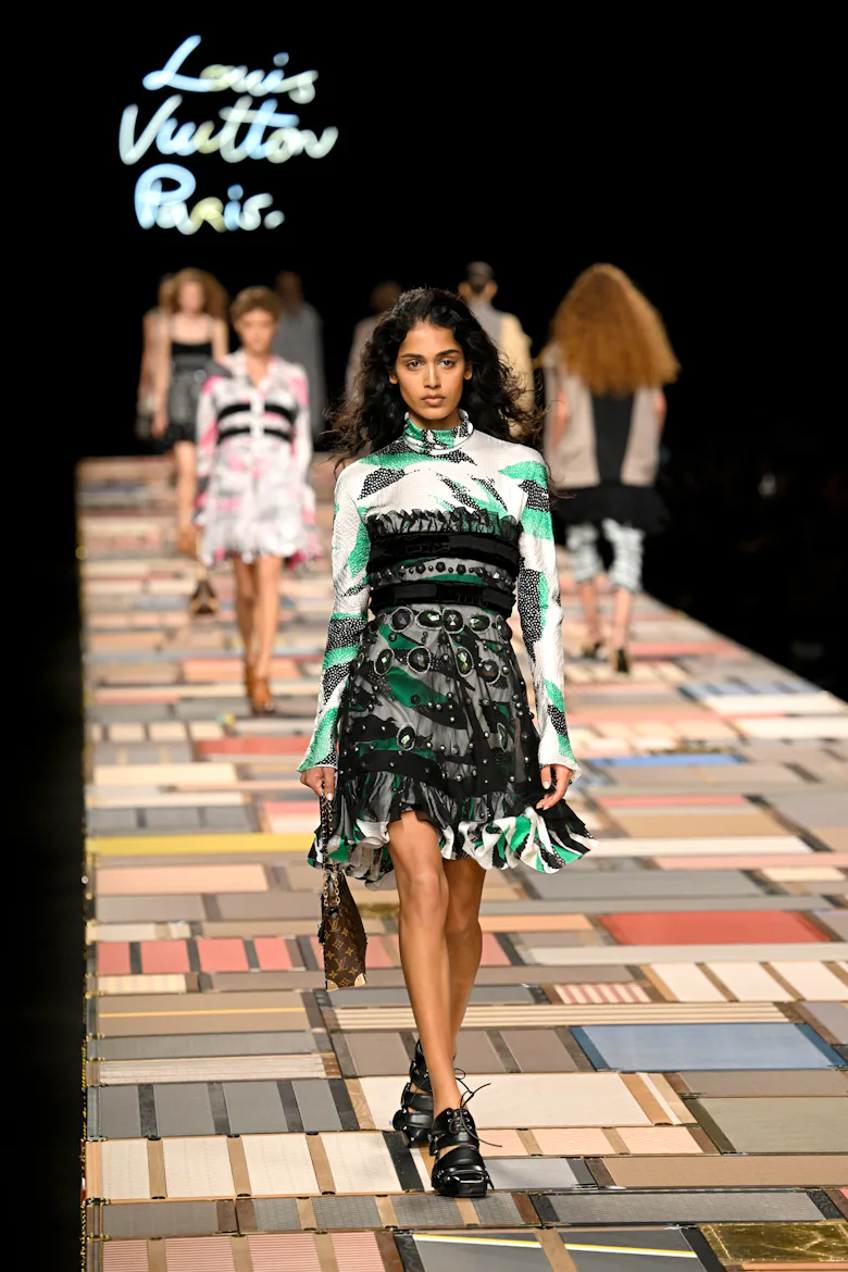 Louis Vuitton’s Spring 2025 Collection Pairs Louis XIV With Sci-Fi