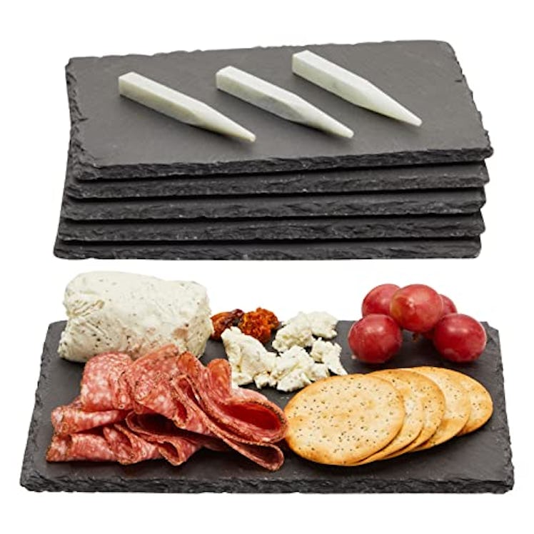 Juvale Mini Slate Charcuterie Boards (6-Pack)