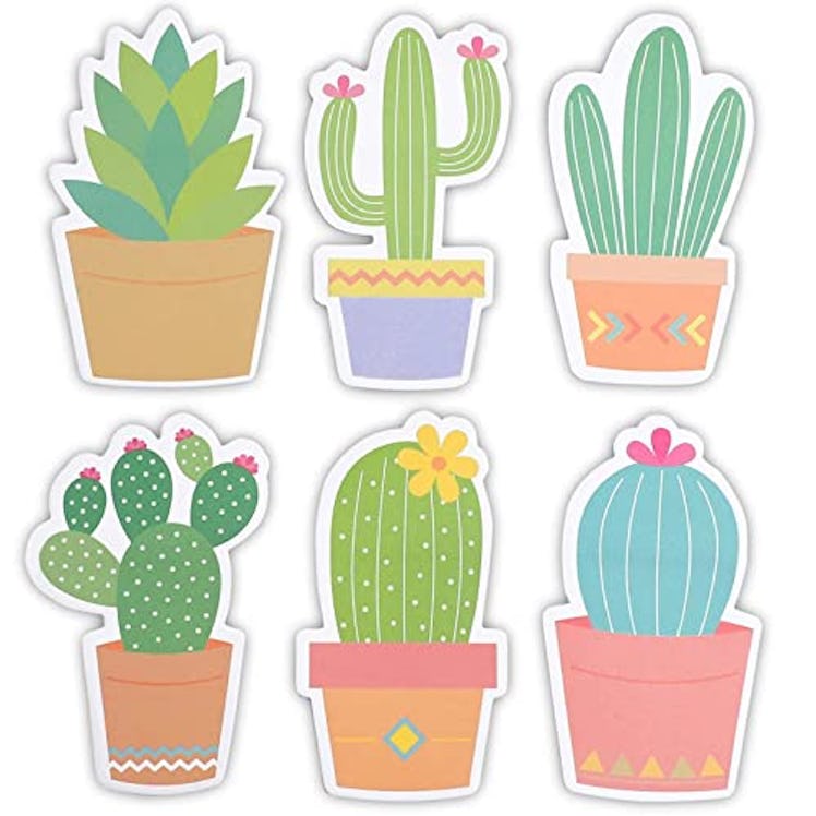 Paper Junkie Cactus Sticky Notes (6-Pack)