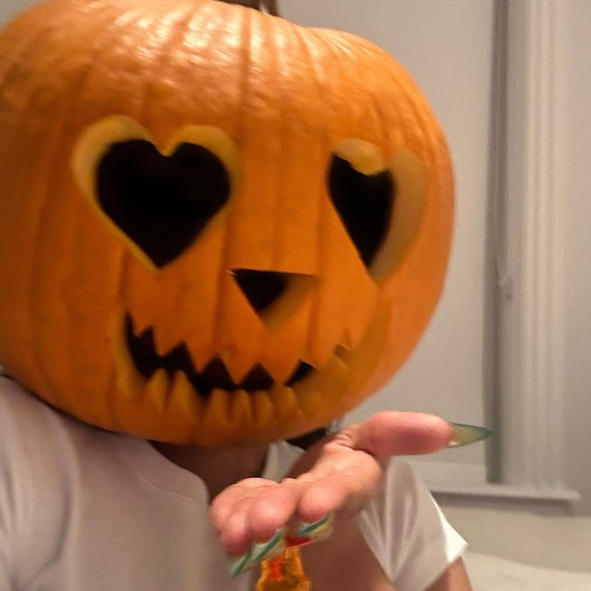 Megan Thee Stallion gave the exposed undies trend the Halloween treatment.