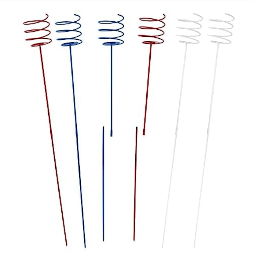 Stick & Sip - Metal Lawn Stake Beverage Holders (Set of 4)