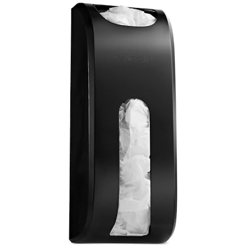 Manterio Wall-Mounted Plastic Bag Holder