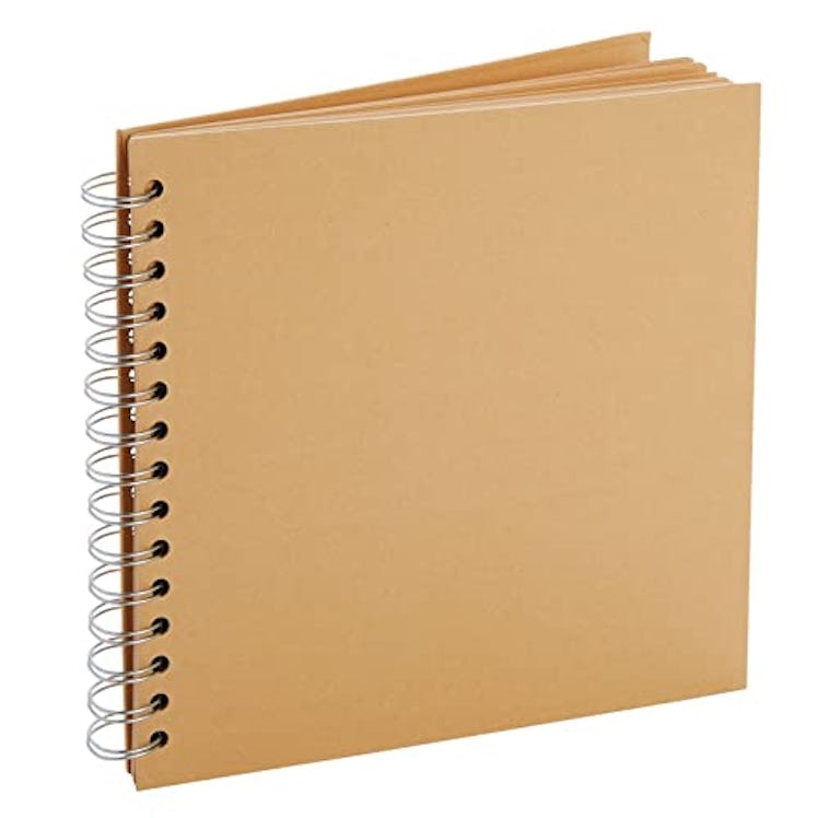  Juvale Hardcover Kraft Scrapbook Album 