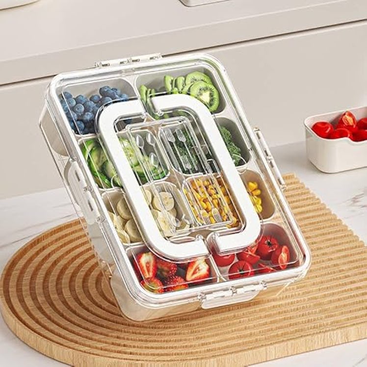 Zelecks Portable Snackle Box Container